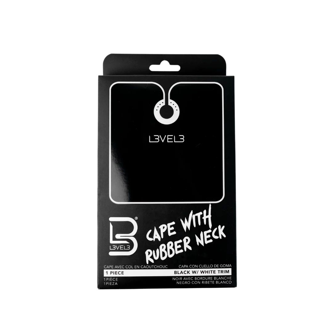 Capa black white Level 3 cuello de silicona