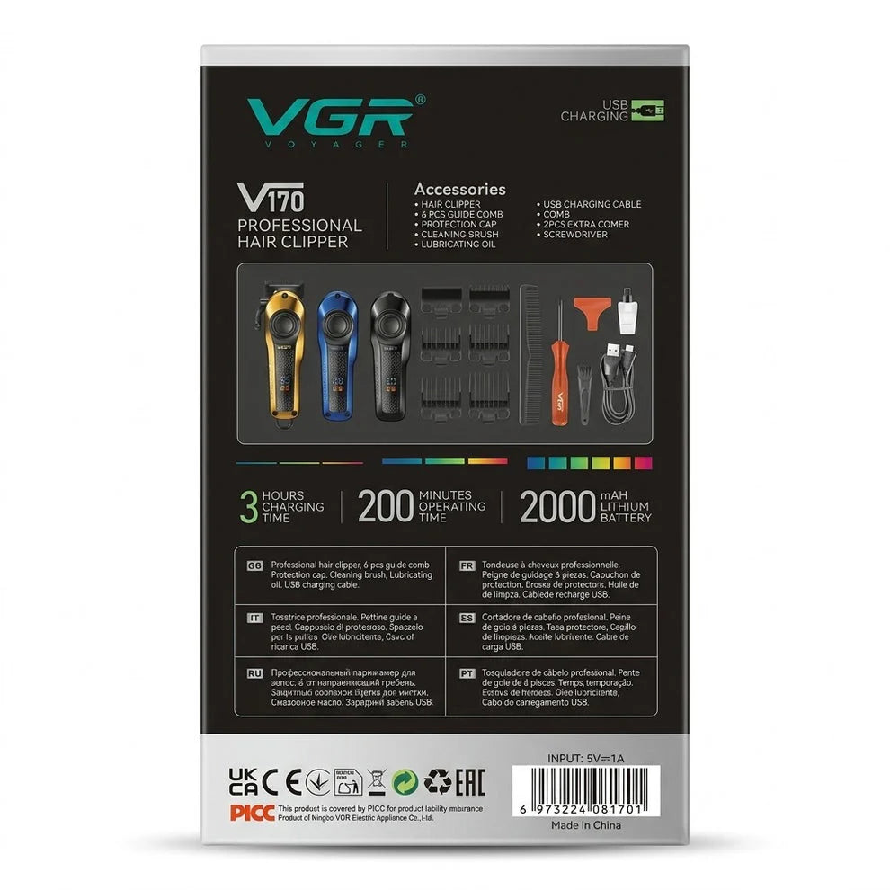 Clipper VGR V170 + Carcasas adicionales (2tapas)