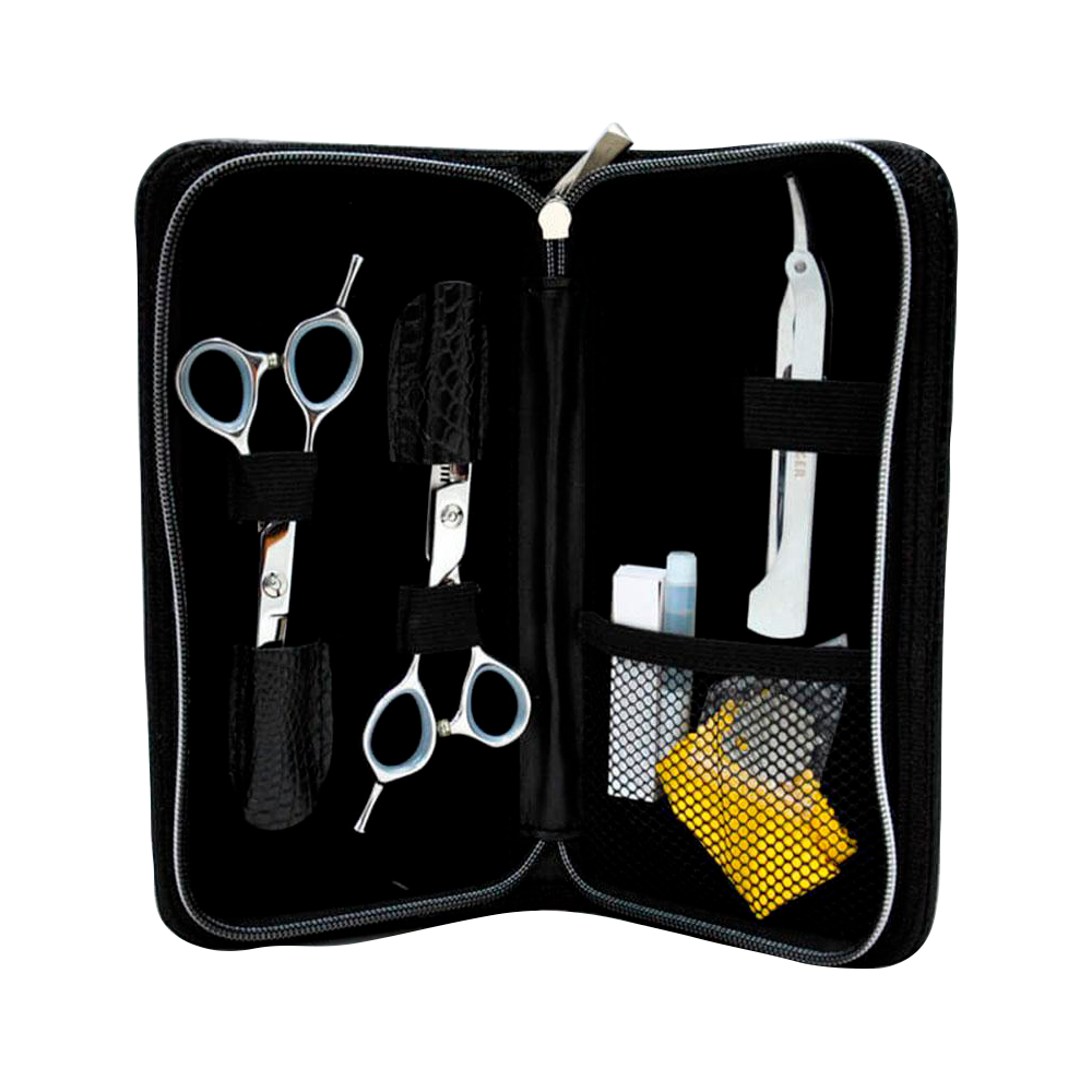 Set tijeras Rotger para Zurdo Filo navaja + Esculpidora