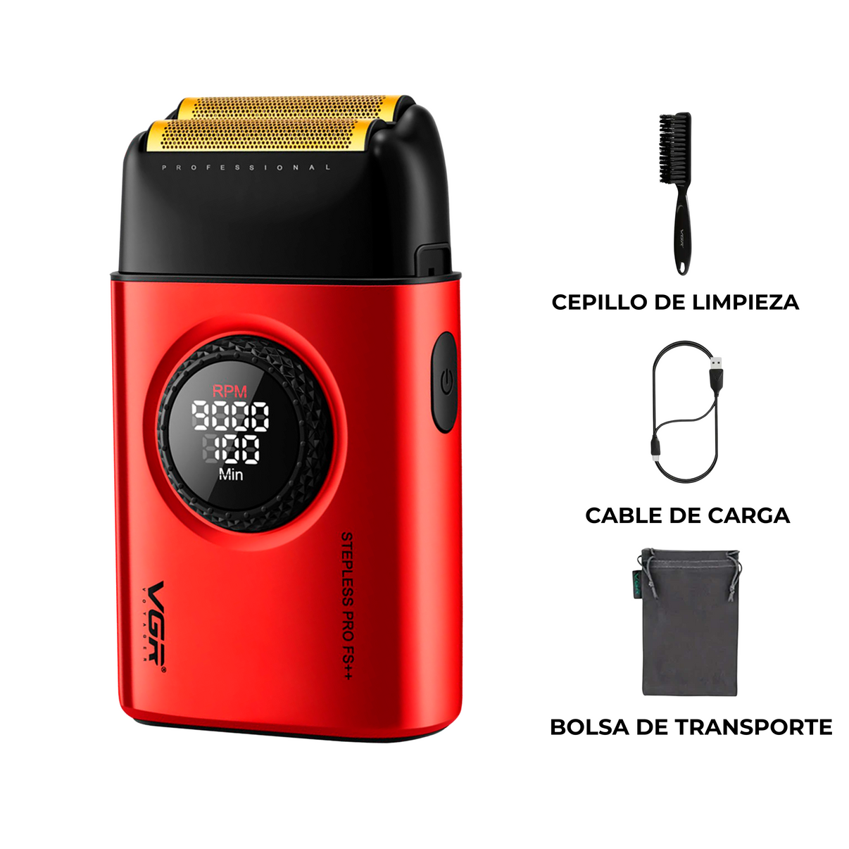 Shaver VGR 377 Red