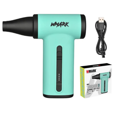 Soplador WMARK Mini Jet NG TB001 130.000 Rpm Turquesa
