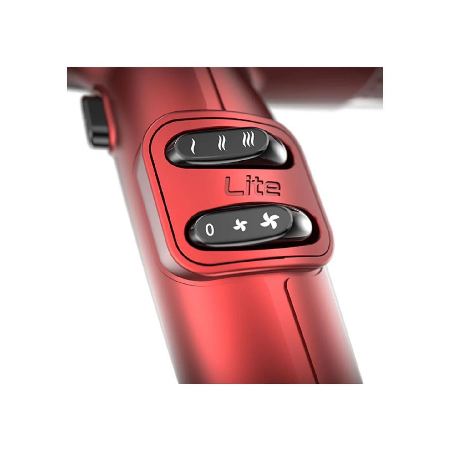 Secador De Pelo Gama Iq Lite Ultra Liviano Profesional 110.000 Rpm Rojo