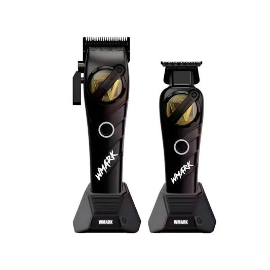 Kit Clipper+Trimmer Wmark NG-8613 Negro