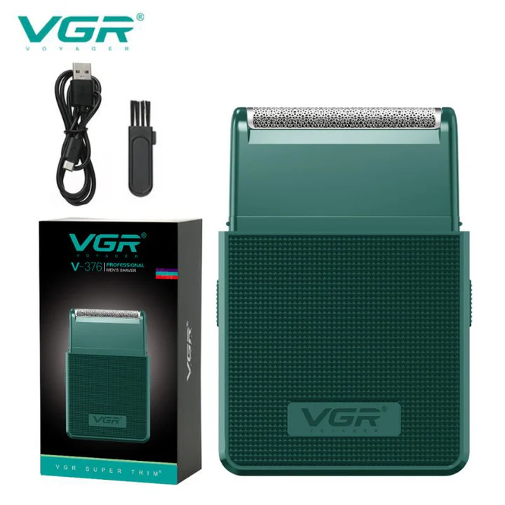 Afeitadora Eléctrica Portatil 2en1 Trimmer Vgr V-376