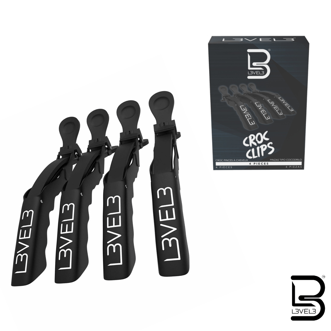 Hair croc clips 4pcs- pinzas Level3