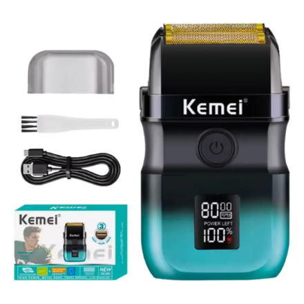 Shaver Kemei Km-t420: Potencia De 3 Velocidades
