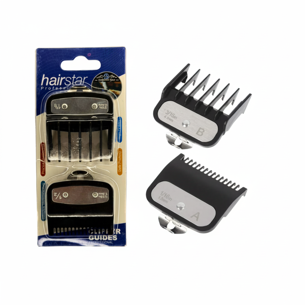Set guías intermedias Hairstar 0.5 y 1.5 Negro