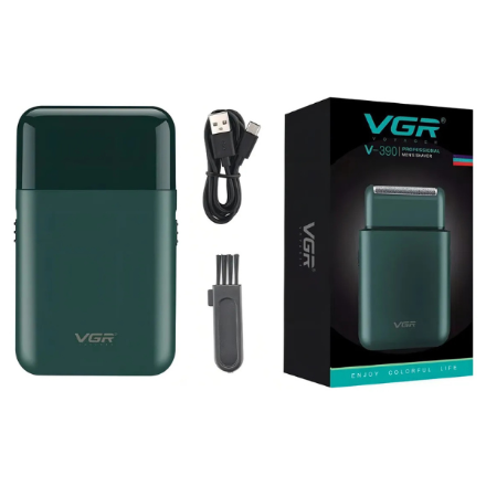 Afeitadora Mini Shaver Patillera Vgr V-390 Recargable