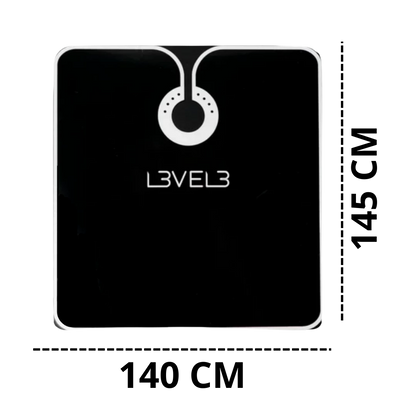 Capa black white Level 3 cuello de silicona