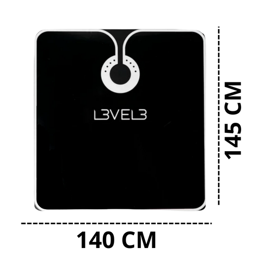 Capa black white Level 3 cuello de silicona