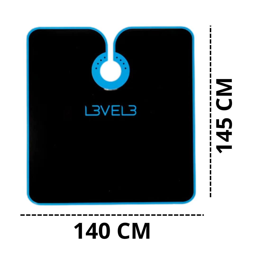 Capa Black Blue Level3 cuello de silicona