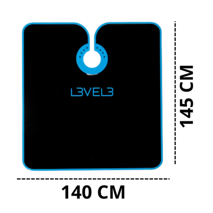 Capa Black Blue Level3 cuello de silicona