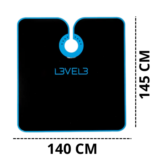 Capa Black Blue Level3 cuello de silicona