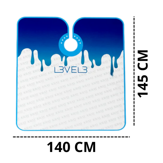 Capa White kray Blue Level3 cuello de silicona