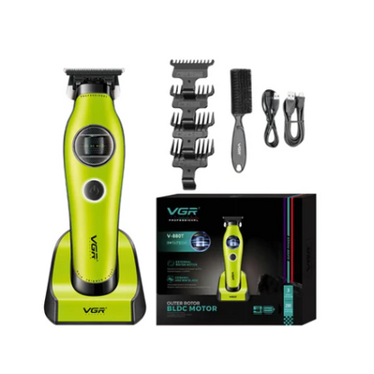 Trimmer VGR880T Rotatech Bldc 7200RPM Verde Flúor