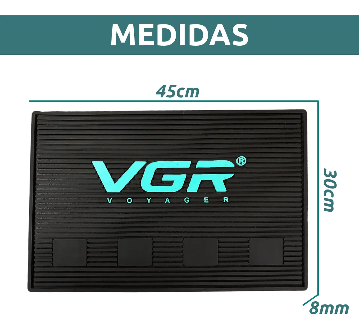 Antideslizante Magnetico VGR black