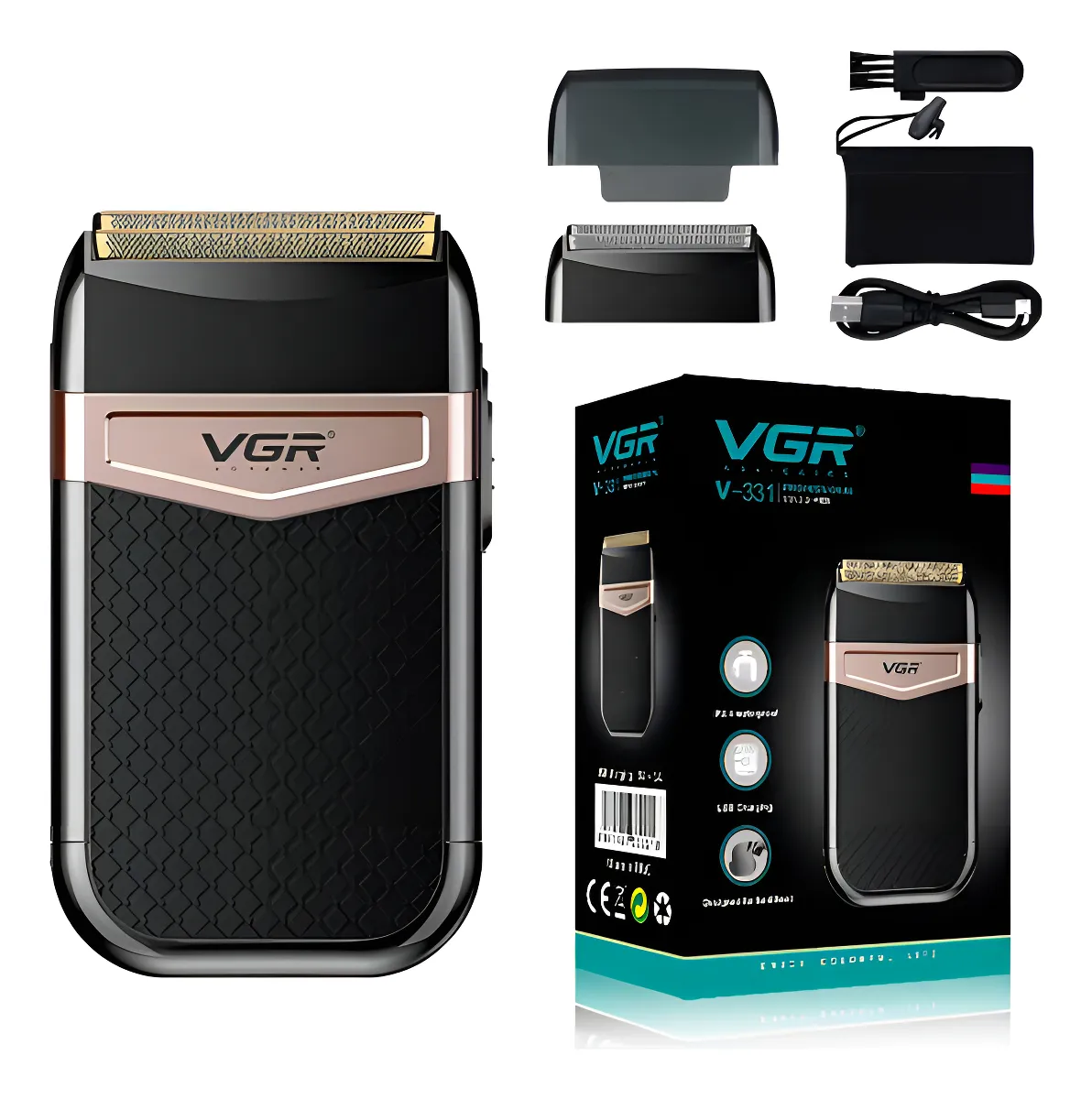 Shaver Vgr V-331 Recargable