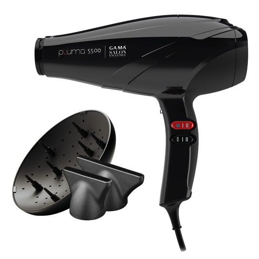 Secador De Pelo Gama Pluma 4500 Oxy Active 2400w Negro