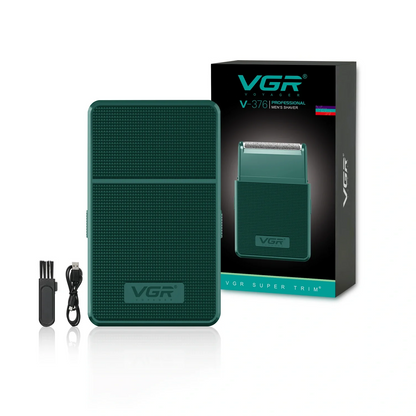 Afeitadora Eléctrica Portatil 2en1 Trimmer Vgr V-376