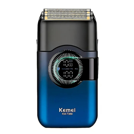 Shaver afeitadora Kemei KM T389 azul