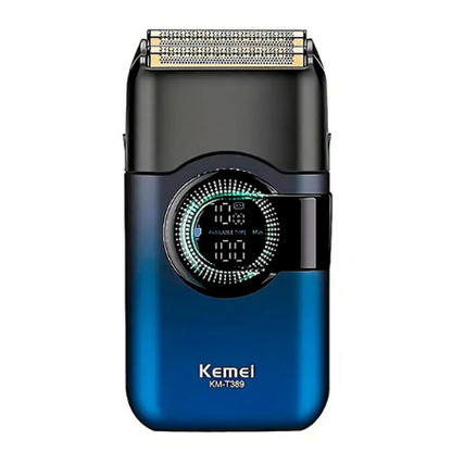 Shaver afeitadora Kemei KM T389 azul