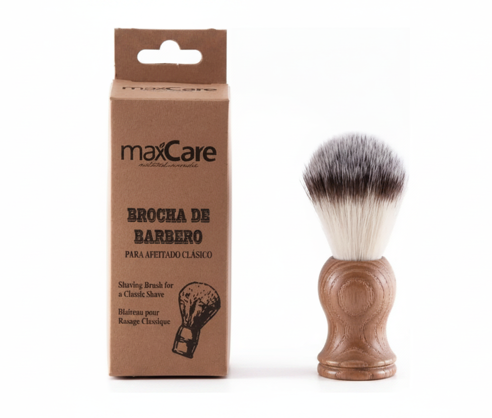Brocha De Afeitar / Hisopo Para Barber madera
