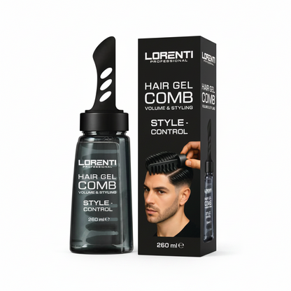 Lorenti Gel Para Cabello con Peine para Controlar el Estilo 250ml