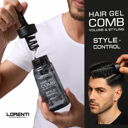 Lorenti Gel Para Cabello con Peine para Controlar el Estilo 250ml
