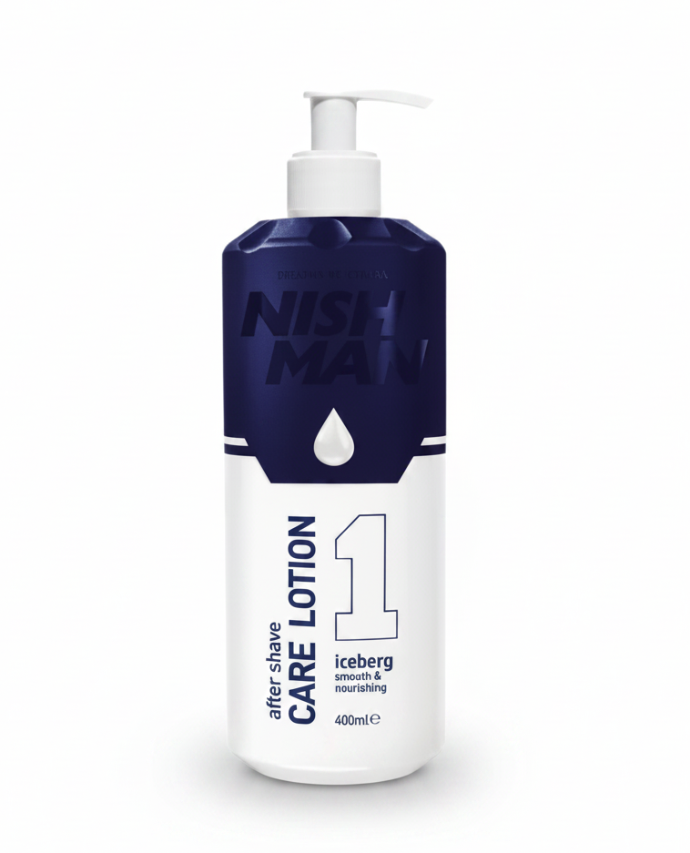 Nishman After Shave En Crema 400ml, N1 Care Lotion Iceberg